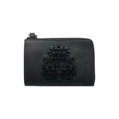Christian Louboutin Panettone Emblem Wallet "Black"