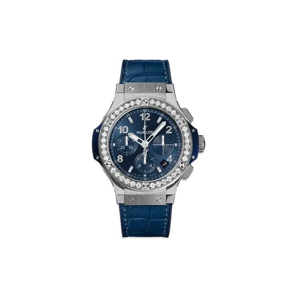 HUBLOT Big Bang Steel Blue Diamonds 41mm