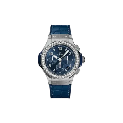 HUBLOT Big Bang Steel Blue Diamonds 41mm