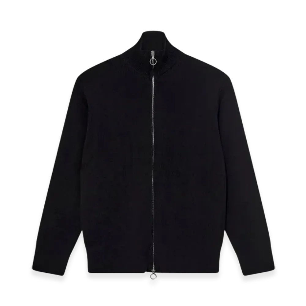 OUR LEGACY Funichan Sweater "Black Rustic Merino"