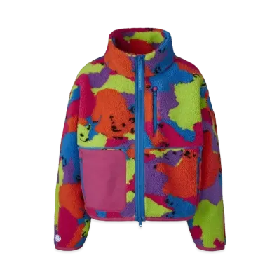 CANADA GOOSE Paola Pivi Fleece "Paola Pivi Bear Print"