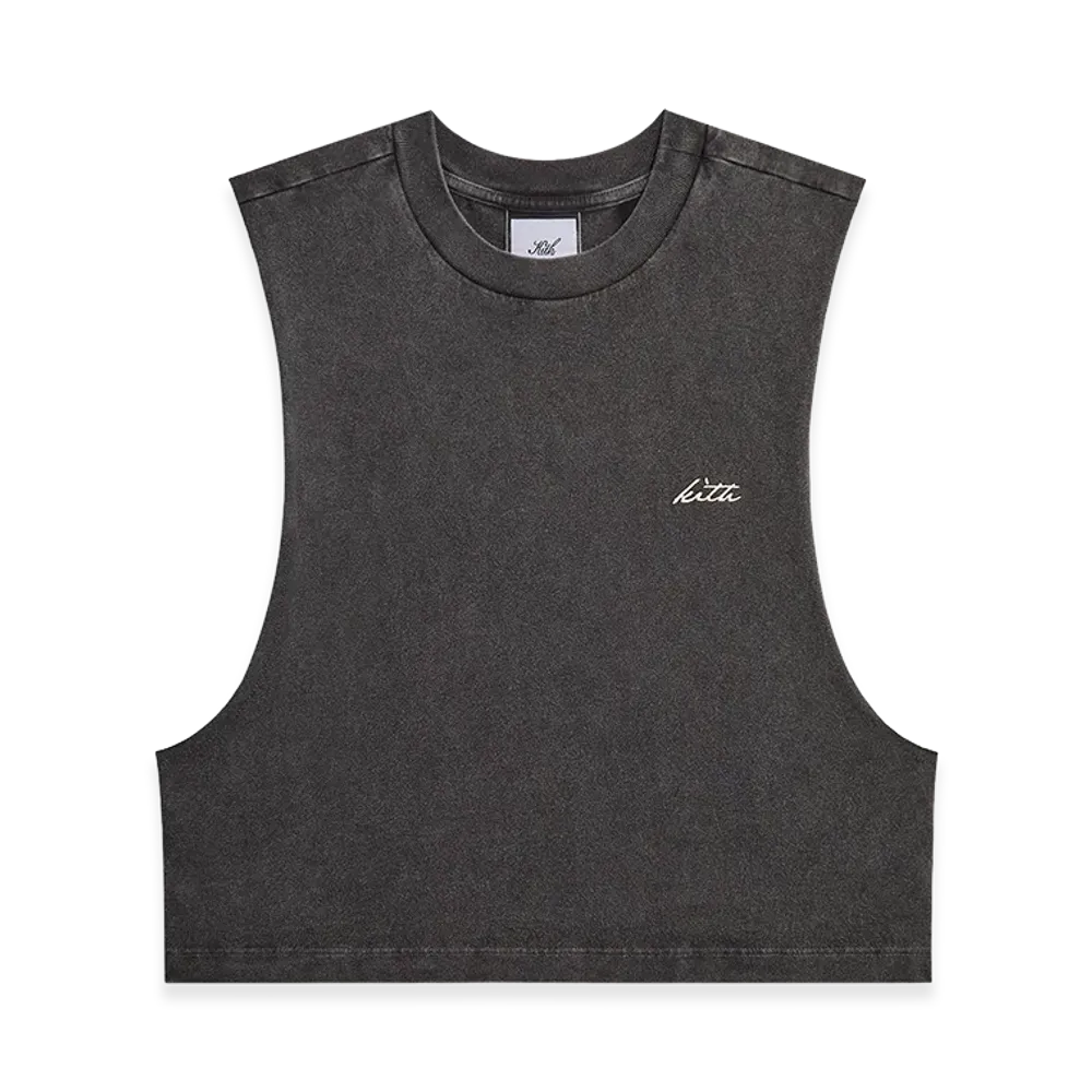 Kith Women's Sarah Vintage Muscle Tank "Black"