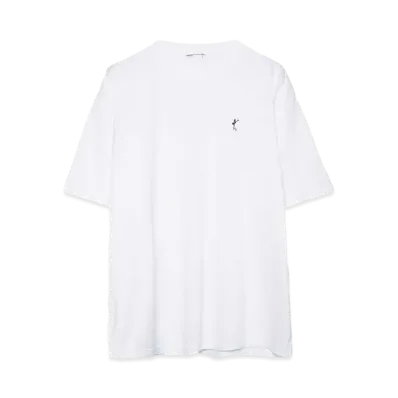 LAD MUSICIAN PERMANENT ROCKER EMBROIDERY T "WHITE"