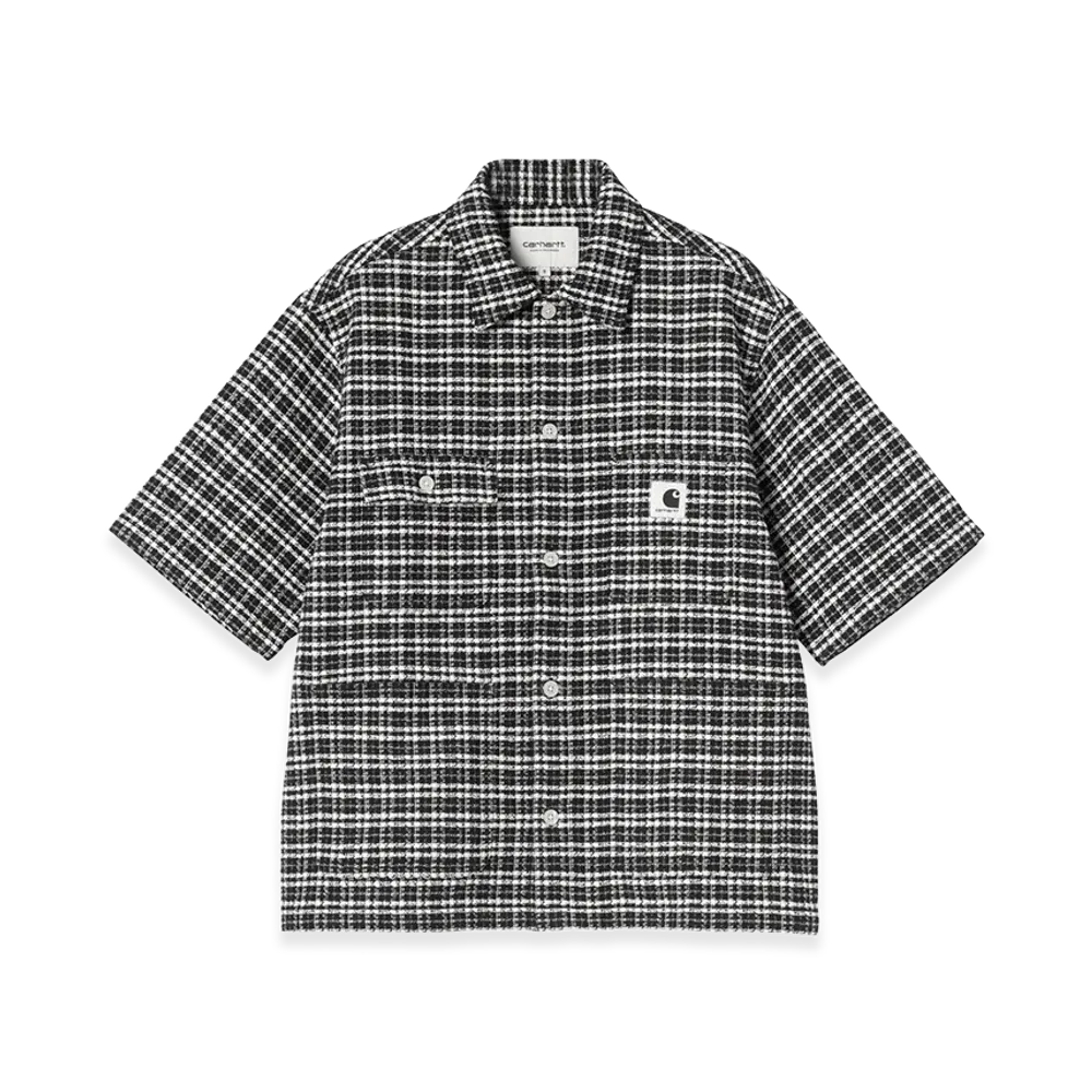 Carhartt WIP Women's S/S Michigan Shirt "Kander Check/Black"