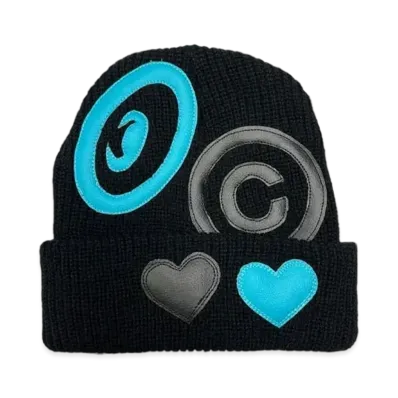 COIN PARKING DELIVERY CPD LOVE Patch Beanie #19 "Black"