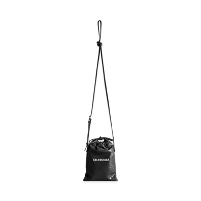 BALENCIAGA Shopper Phone Holder "Black"