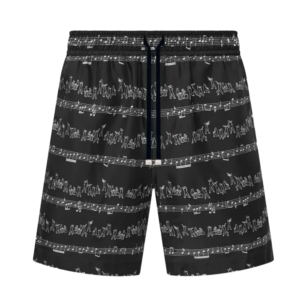 AMIRI Jazz Band Short "Black"