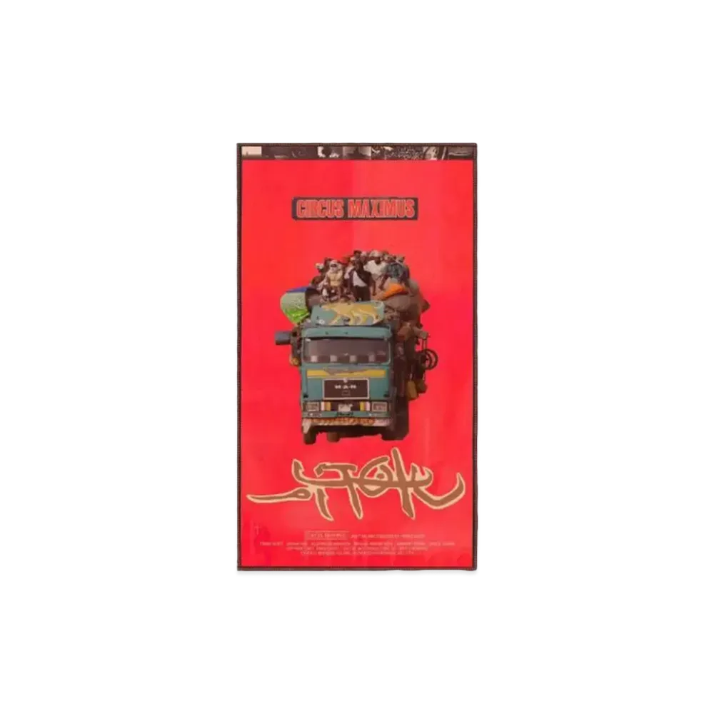 Travis Scott Circus Maximus Movie Poster IV "Multi"