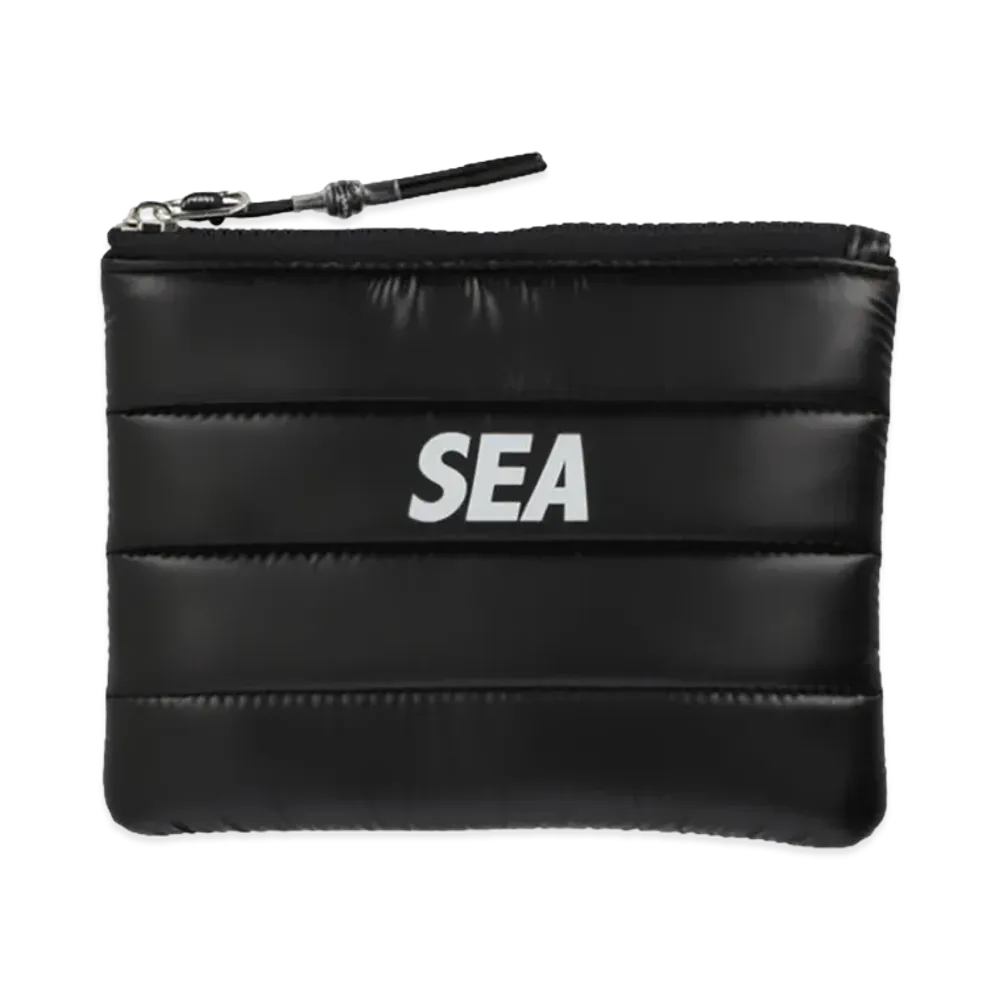 WIND AND SEA Sea Puffer Pouch "Black"