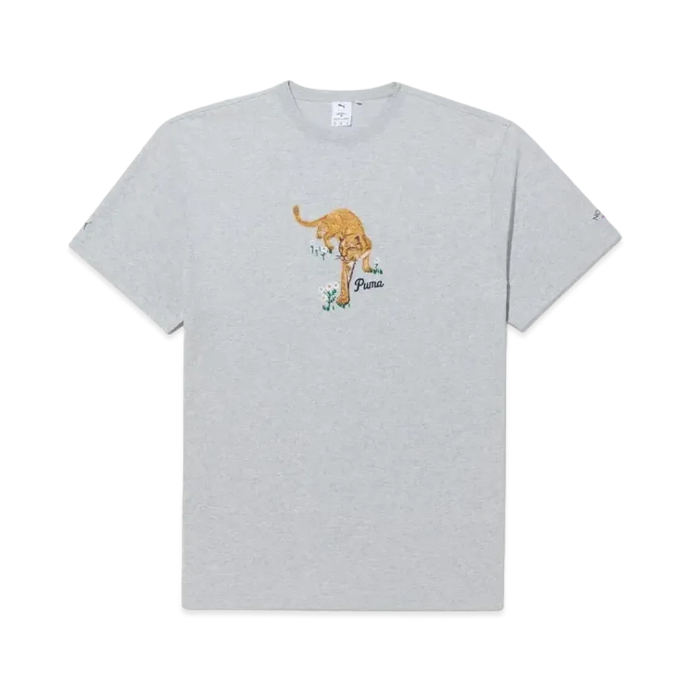 Noah x PUMA Graphic Tee "Hether Grey"