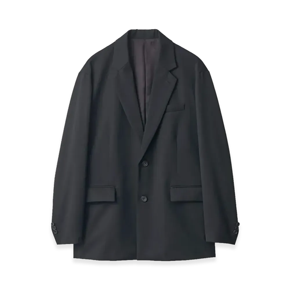 ssstein Oversized Single Breasted Jacket "Black"