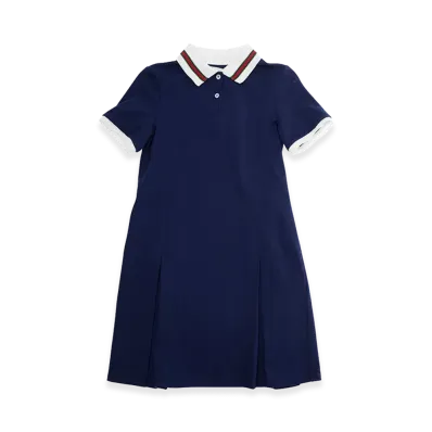 GUCCI Kids Polo Dress "Blue"