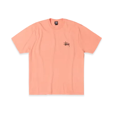 Stussy Basic Tee Pigment Dyed "Sherbert"