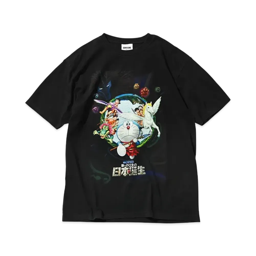 HOME GAME 映画ドラえもん \ 2016 新・のび太の日本誕生TEE "BLACK"