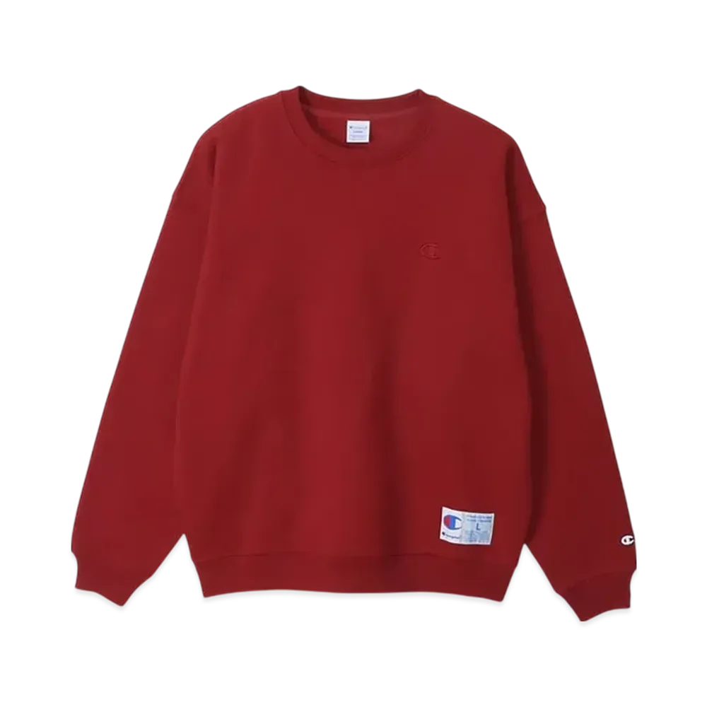 Champion Crew Neck Sweatshirt 24FW "Burgundy"