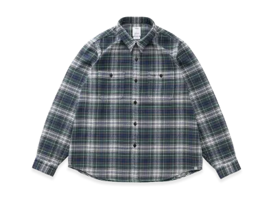 visvim Larrikan Check L/S "Green"
