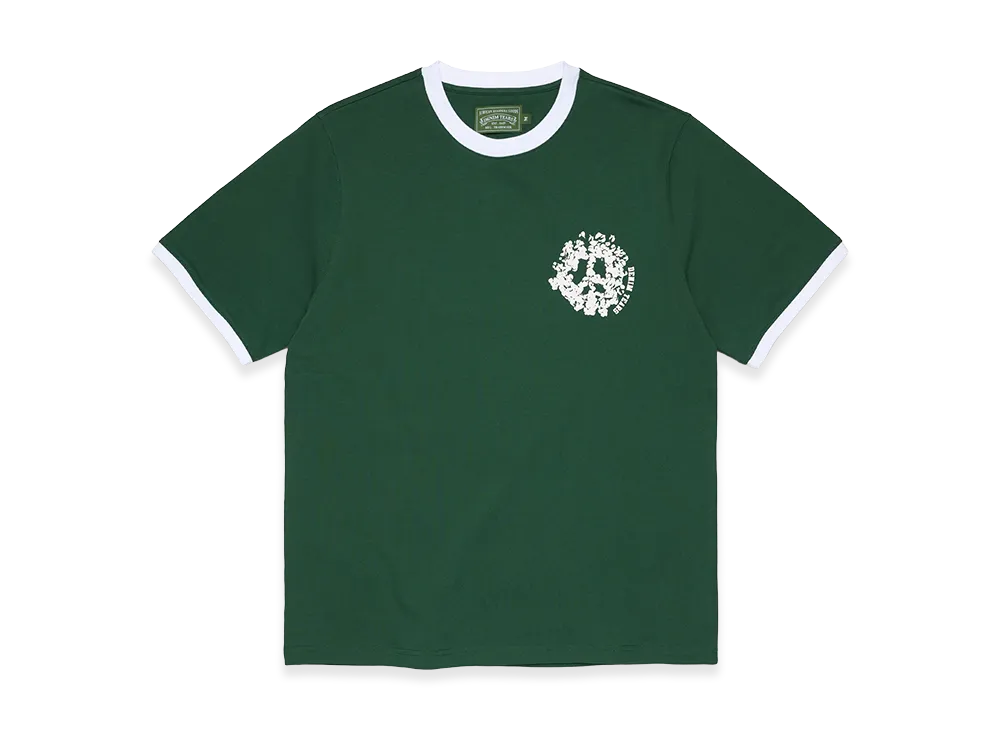 DENIM TEARS Denim U Ringer Tee "Green"