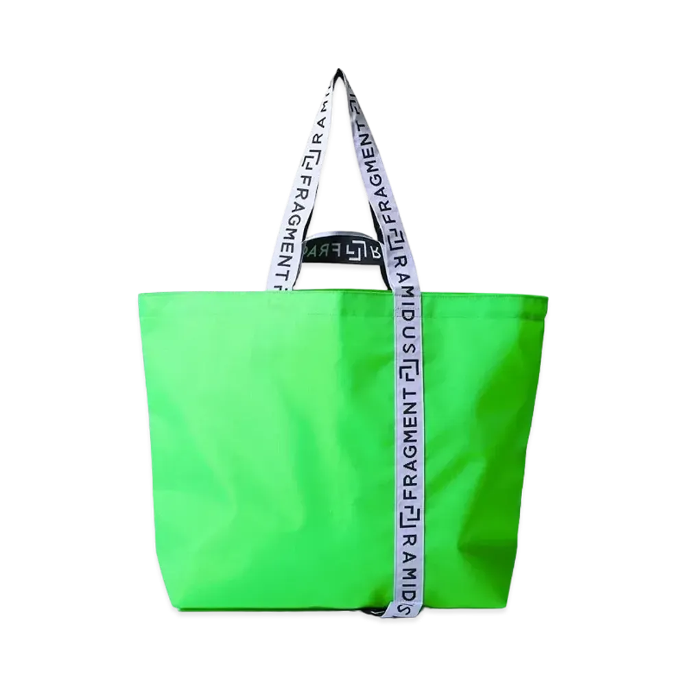 FRAGMENT x RAMIDUS TOTE BAG (L) "Green"
