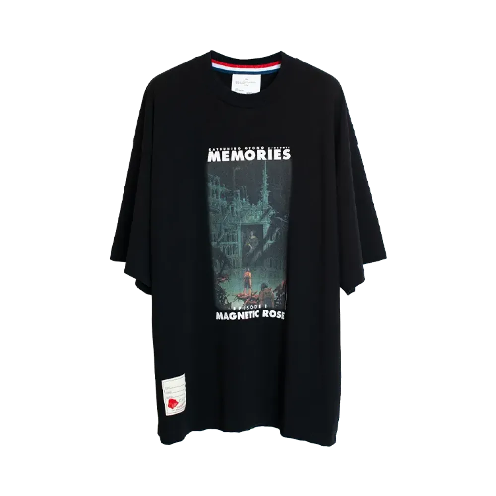 SEVESKIG \ MEMORIES "MAGNETIC ROSE" S/SL Tee "BLACK"