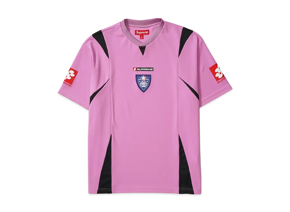 Supreme Crest Soccer Jersey ピンク M Supreme Crest Soccer Jersey 