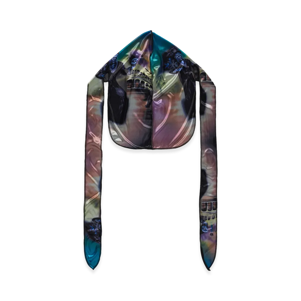 DENIM TEARS Spacebrat Baron Samedi Durag "Multi"