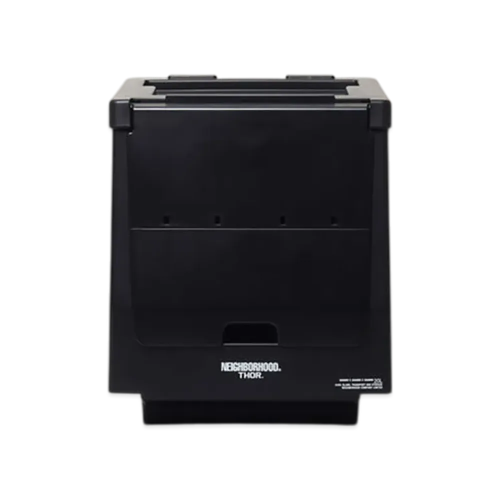 NEIGHBORHOOD x THOR . Stacking Shelf Container 20L "Black"