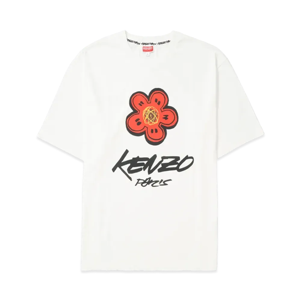 KENZO x Futura 2000 Cotton T-Shirt "Off White"