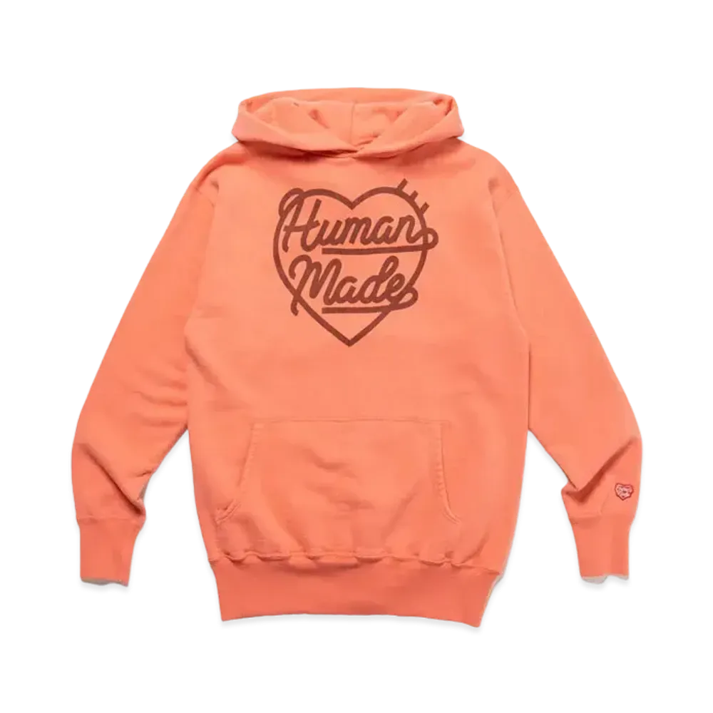HUMAN MADE Heart Tsuriami Hoodie "PINK"