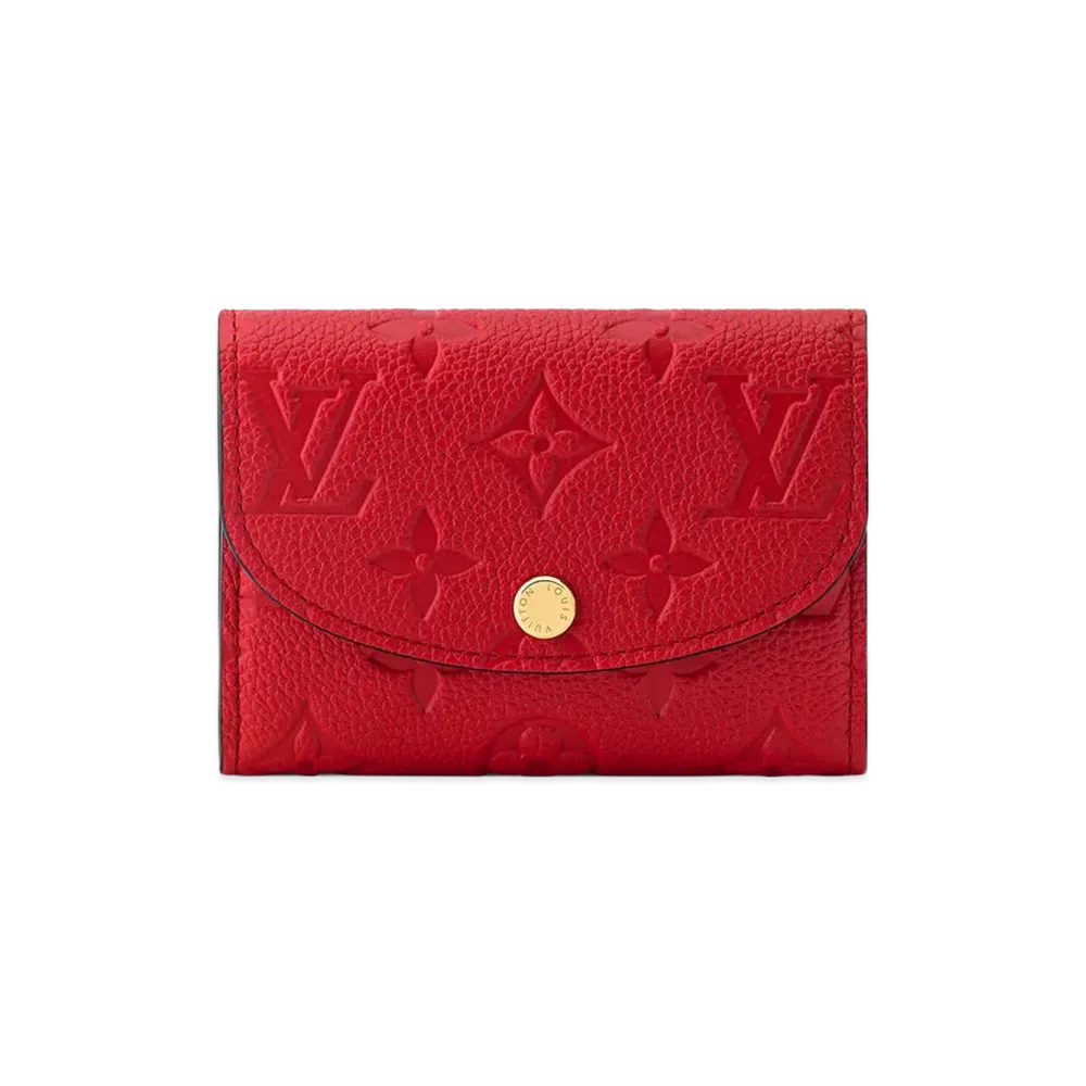 Louis Vuitton Rosalie Coin Purse "Rouge Louis"