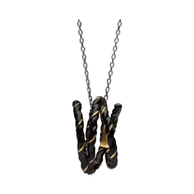 Maison Margiela Laces Necklace "Null"