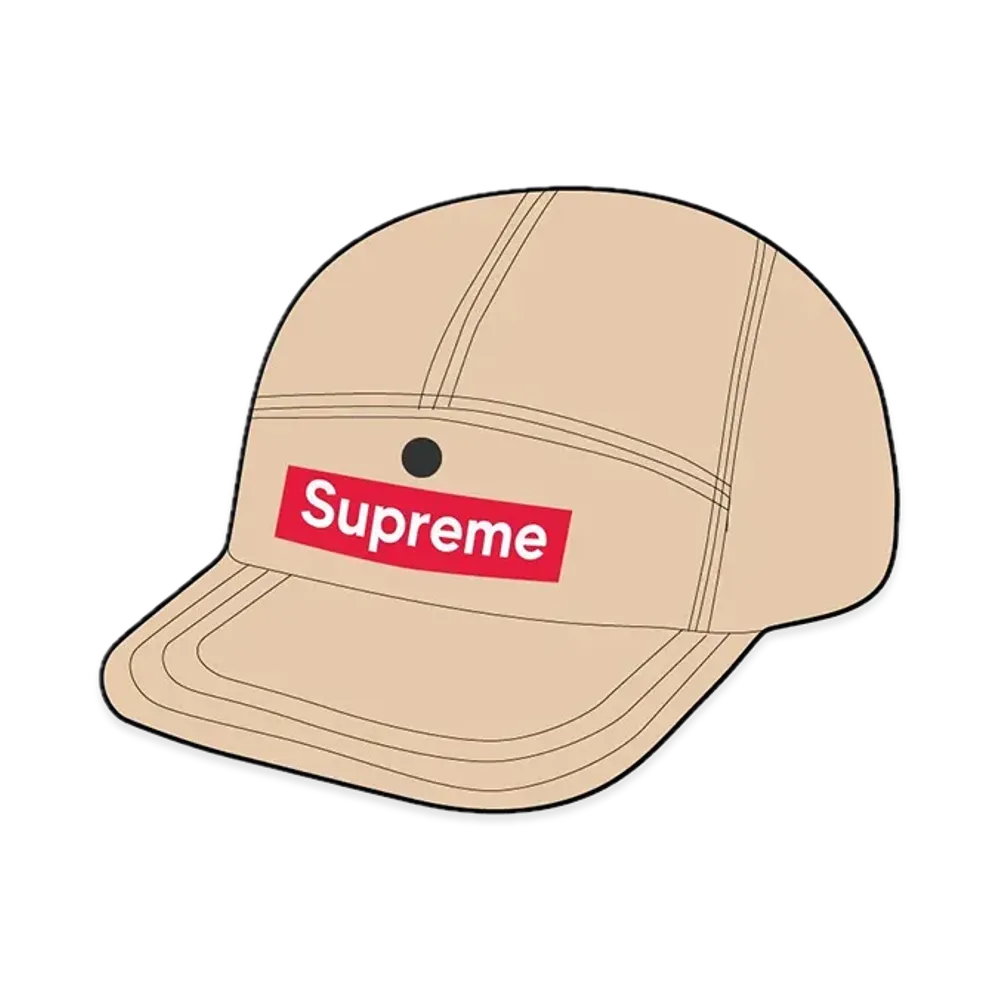 Supreme Snap Pocket Camp Cap "Light Tan"