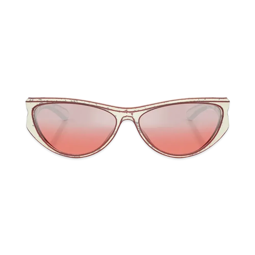 Diesel 0Dl3004U Cat-Eye Style Sunglasses "Red"