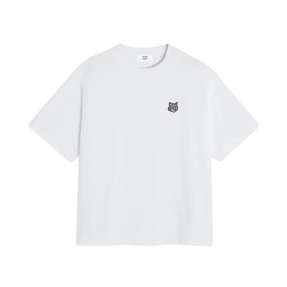 Maison Kitsune Bold Fox Head Patch Oversize T-Shirt "White"