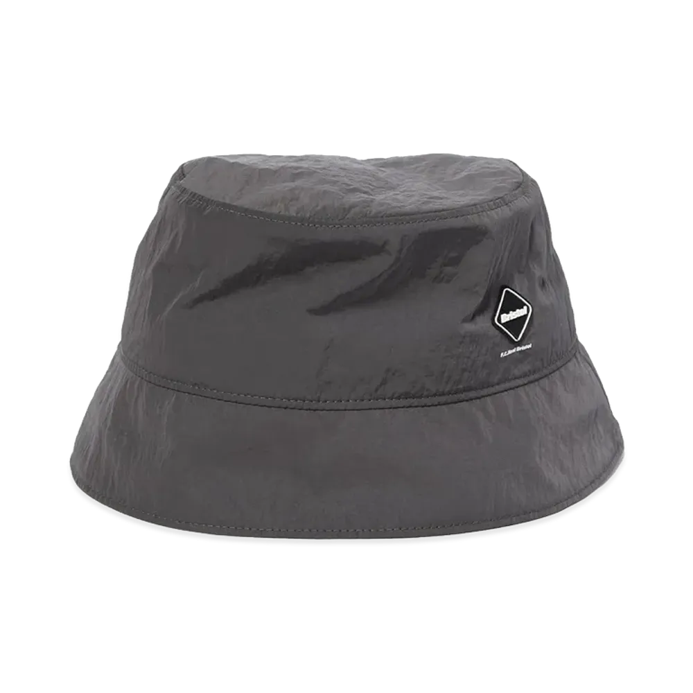 F.C.Real Bristol Nylon Chambray Hat "Charcoal Gray"