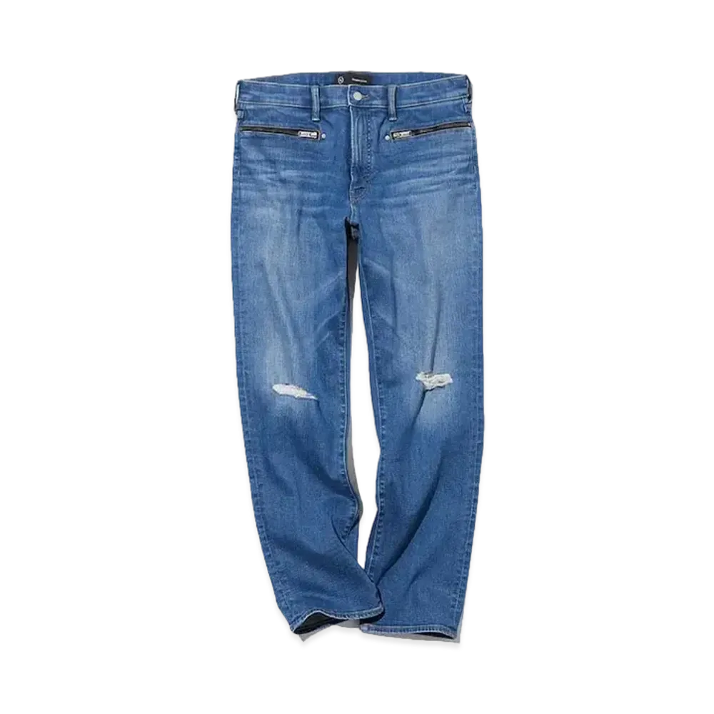 GU x UNDERCOVER Slim Damage Jeans "Blue"