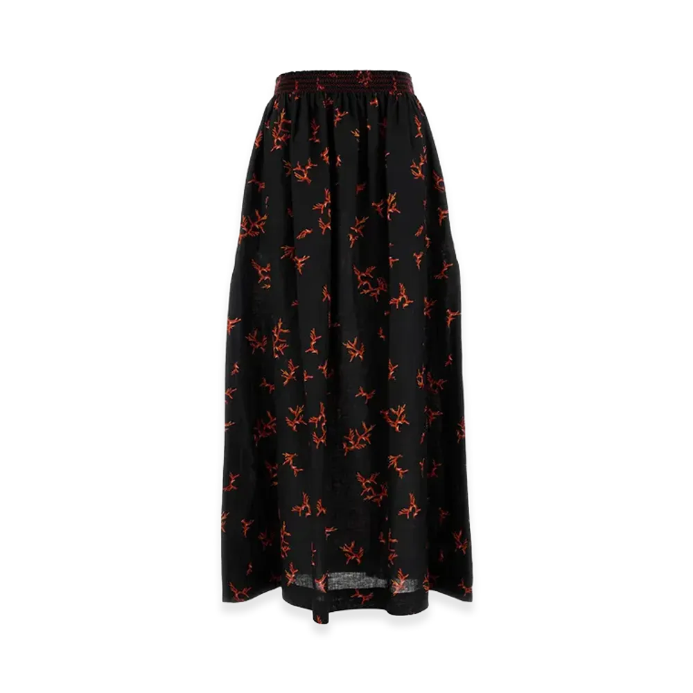 FENDI Women's Linen Skirt "Multicolor"