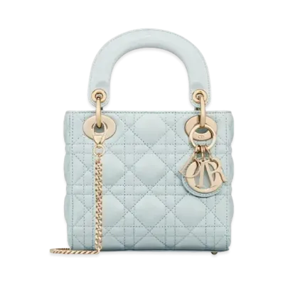 Dior Mini Lady Bag Placid "Blue"