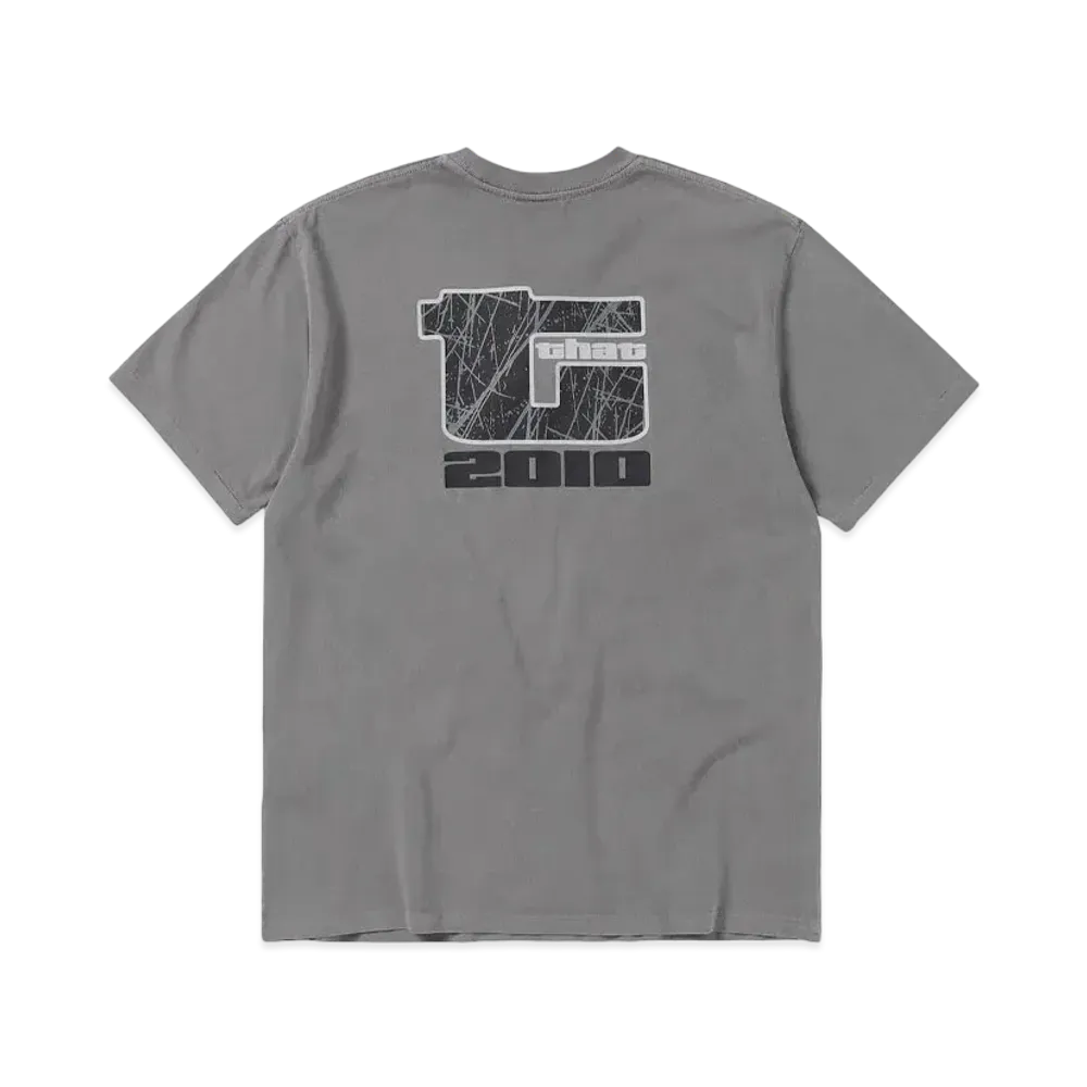 thisisneverthat Big Initial Tee "Dark Grey"