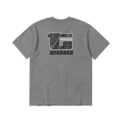 thisisneverthat Big Initial Tee "Dark Grey"