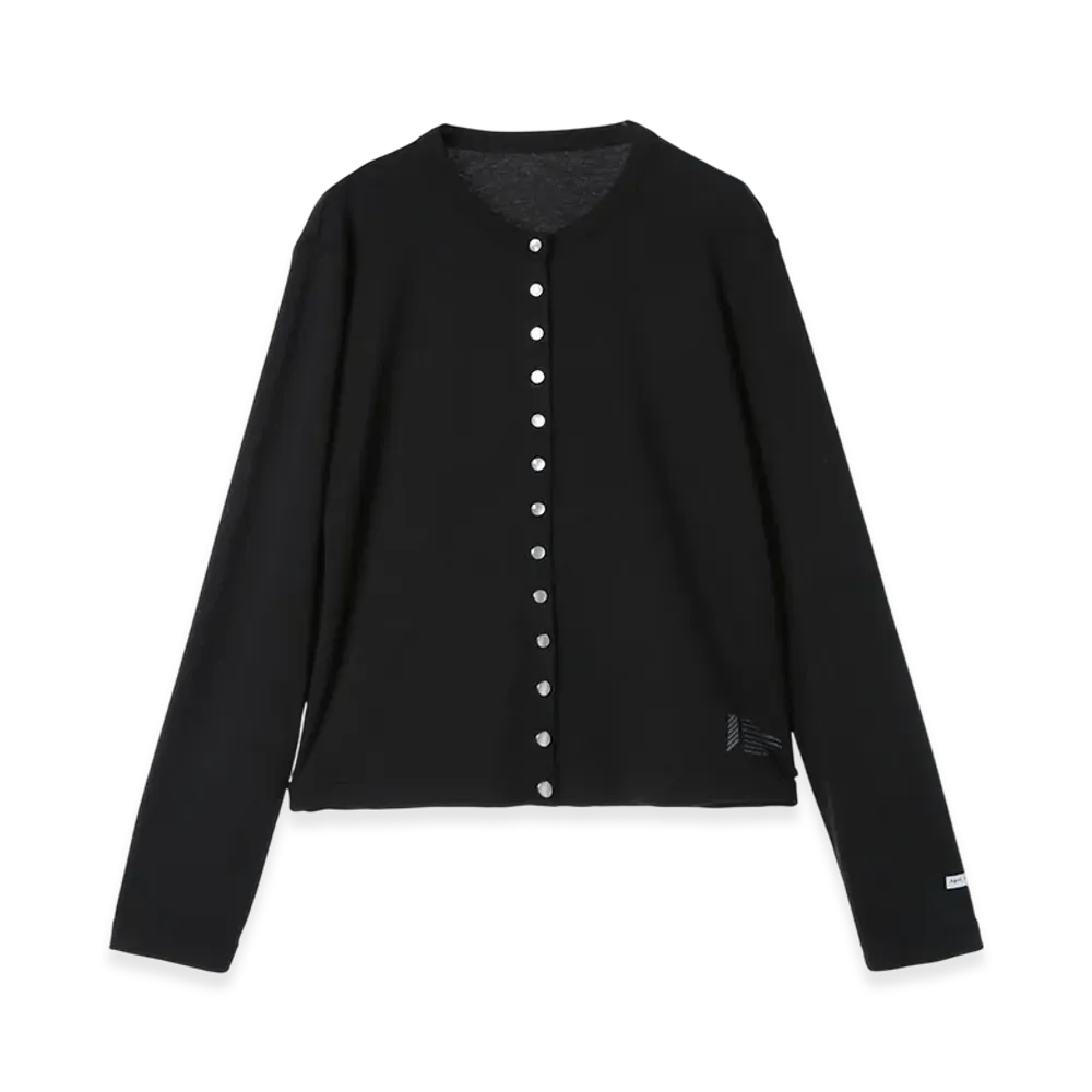 HELLY HANSEN x agnes b. LIFA Merino Cardigan Pressions "Balck"