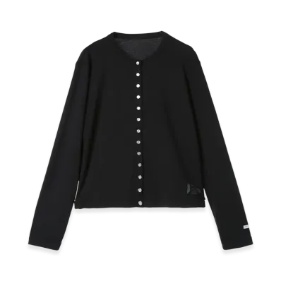 HELLY HANSEN x agnes b. LIFA Merino Cardigan Pressions "Balck"