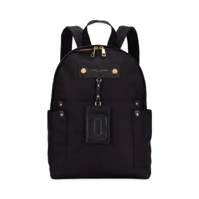 Marc Jacobs Preppy Nylon Backpack "Black"