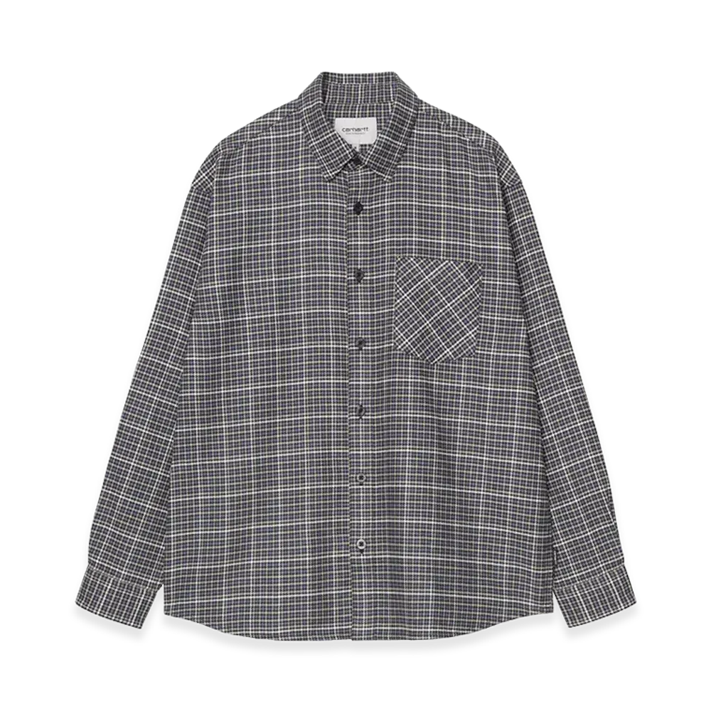 Carhartt WIP L/S Todrick Shirt "Todrick Houndstooth/Icesheet"