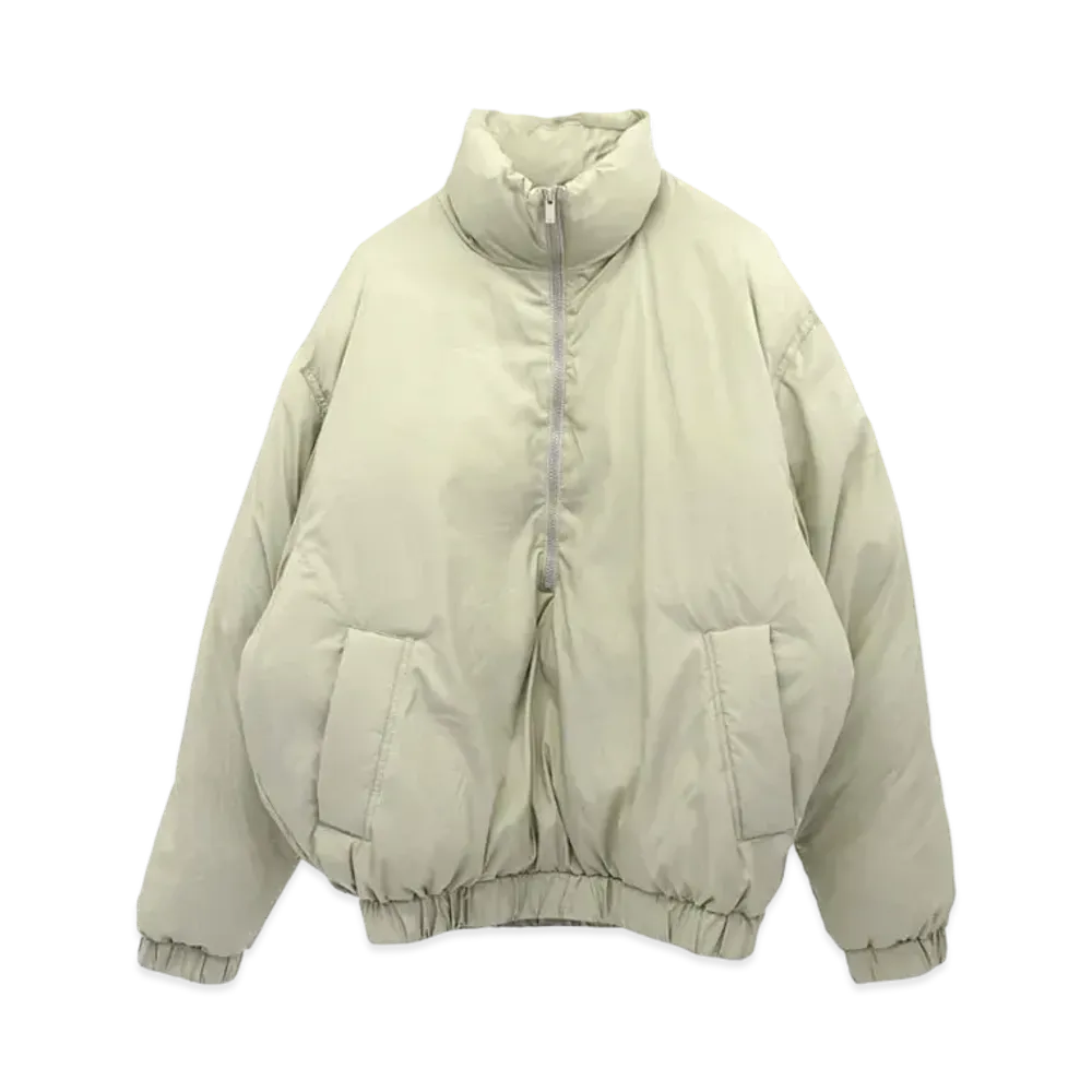FEAR OF GOD ESSENTIALS QUILTED PO "Sea Foam"