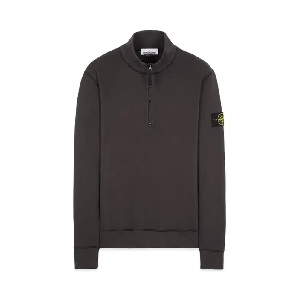Stone Island 61920 BRUSHED COTTON FLEECE "Steel Grey"