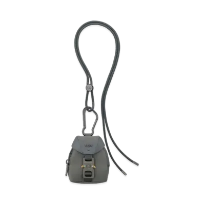 Dior Nano Dior Cobra Backpack Upcycled Nylon "Deep Gray"