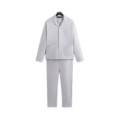 Kith Kithmas Script Pajama Set "Light Heather Grey"