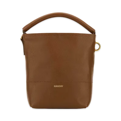Burberry Women's Leather Handbag "Buff/Brown"