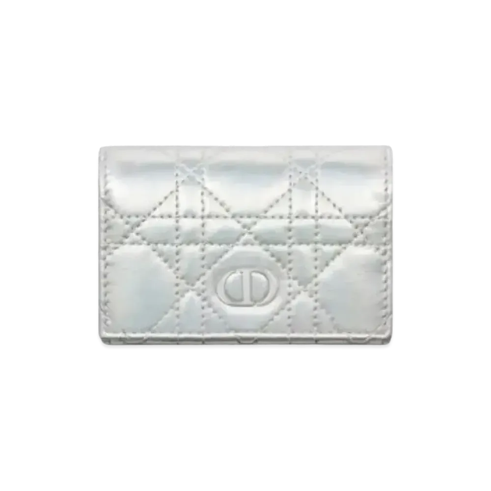 Dior Caro XS Wallet "Silver"