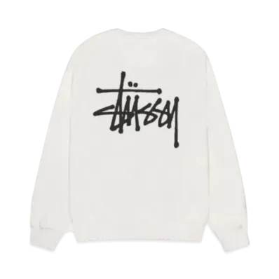 Stussy Basic Crew Pigment Dyed "Natural"